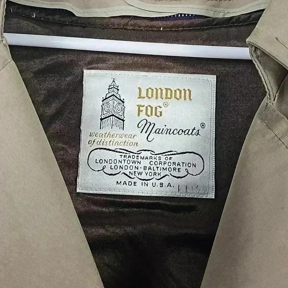 London Fog By GreenWood TrenchCoat - Picture 3 of 11